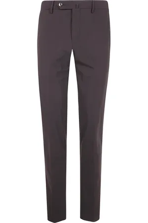 PT01 Spodnie, Mężczyzna, brązowy, L, Eleganckie Spodnie Slim Fit