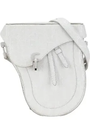 Dior Pre-owned, Kobieta, Biały, ONE SIZE, Pre-owned Leather crossbody-bags
