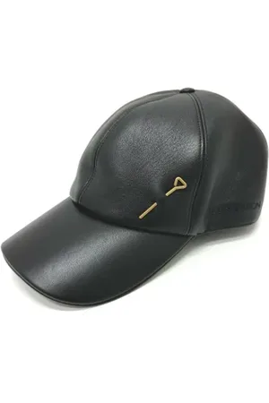 LOUIS VUITTON Pre-owned, Kobieta, Czarny, ONE SIZE, Skóra, Pre-owned Leather hats