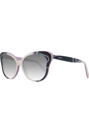 Emilio Pucci Akcesoria, Kobieta, Fioletowy, ONE SIZE, Fioletowe Okulary Przeciwsłoneczne Ombre