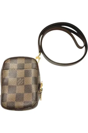 LOUIS VUITTON Pre-owned, Mężczyzna, brązowy, ONE SIZE, Len, Pre-owned płócienne torby Louis Vuitton