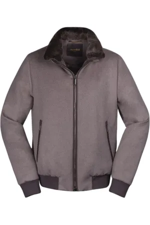 MOORER Kurtki, Mężczyzna, brązowy, XL, Wełna, Bellati-Ls 9