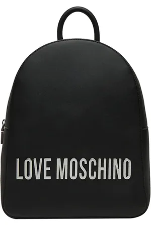 Moschino Torebki, Kobieta, Czarny, ONE SIZE, Czarny Elegancki Wielofunkcyjny Plecak