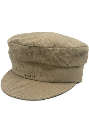 Dior Pre-owned, Kobieta, Beżowy, ONE SIZE, Bawełna, Pre-owned Cotton hats