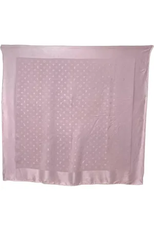 LOUIS VUITTON Pre-owned, Kobieta, Fioletowy, ONE SIZE, Pre-owned Silk scarves