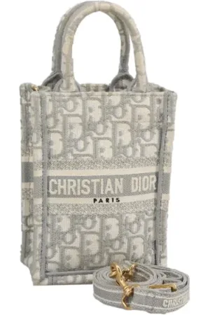 Dior Pre-owned, Kobieta, Biały, ONE SIZE, Pre-owned Canvas totes