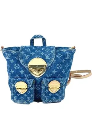 LOUIS VUITTON Pre-owned, Kobieta, Niebieski, ONE SIZE, Denim, Pre-owned Denim louis-vuitton-bags