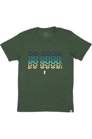 COTOPAXI Koszulki, Mężczyzna, Zielony, S, Rób Dobro Powtarzaj Tee Las