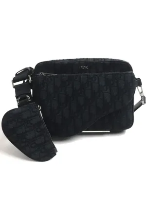 Dior Pre-owned, Mężczyzna, Czarny, ONE SIZE, Pre-owned Canvas dior-bags