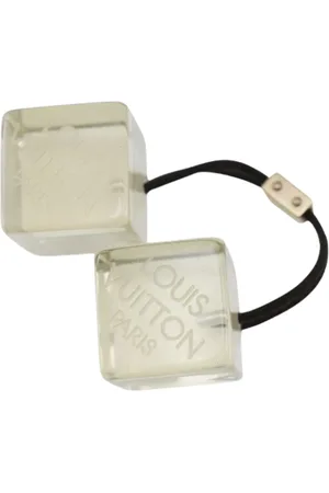 LOUIS VUITTON Pre-owned, Kobieta, Biały, ONE SIZE, Pre-owned Plastic hair-accessories