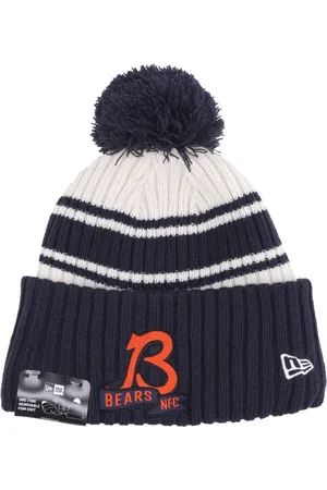 New Era Akcesoria, Mężczyzna, Wielobarwność, ONE SIZE, Czapka z pomponem Chicago Bears