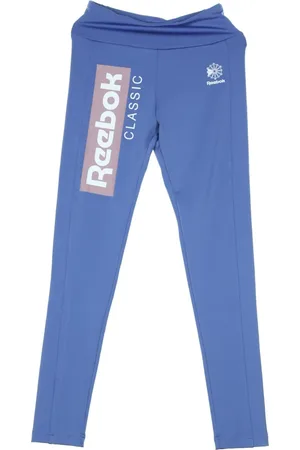 Reebok Spodnie, Kobieta, Niebieski, L, Legginsy Damskie Cl R Legging Liliowy Cień