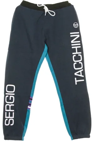 Sergio Tacchini Spodnie, Mężczyzna, Niebieski, L, Devon Navy Ocean Depth Męskie Spodnie