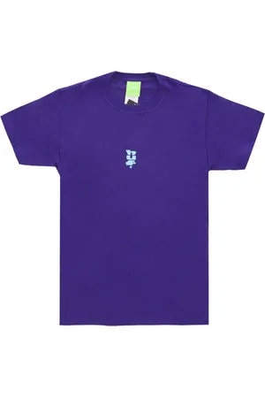Huf Koszulki, Mężczyzna, Fioletowy, M, Fioletowy Megablast Tee Męska Koszulka