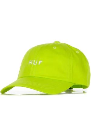Huf Akcesoria, Mężczyzna, Zielony, ONE SIZE, OG Logo CV Hat Hot Lime