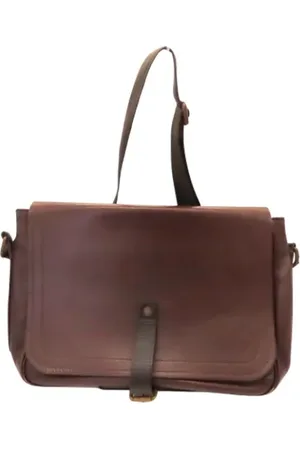 LOUIS VUITTON Pre-owned, Mężczyzna, brązowy, ONE SIZE, Skóra, Pre-owned skórzane torby na ramię