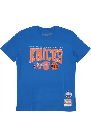 Mitchell & Ness Koszulki, Mężczyzna, Niebieski, S, NBA HWC Mistrz Stack Tee