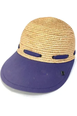 Dior Pre-owned, Kobieta, Fioletowy, ONE SIZE, Bawełna, Pre-owned Cotton hats