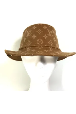 LOUIS VUITTON Pre-owned, Kobieta, brązowy, ONE SIZE, Wełna, Pre-owned Wool hats