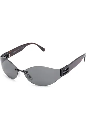 Fendi Akcesoria, Kobieta, Czarny, ONE SIZE, Fe 40159U 02A Okulary