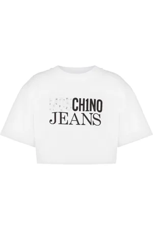 Moschino Koszulki, Kobieta, Biały, M, Białe T-shirty i Pola