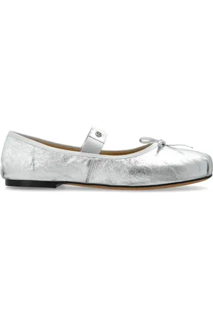 ANINE BING Buty, Kobieta, Szary, 38 EU, Skórzane baleriny
