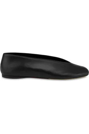 Moschino Buty, Kobieta, Czarny, 41 EU, Czarne płaskie buty