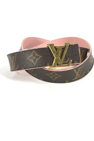 LOUIS VUITTON Pre-owned, Kobieta, brązowy, ONE SIZE, Bawełna, Pre-owned Cotton belts