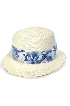LOUIS VUITTON Pre-owned, Kobieta, Niebieski, ONE SIZE, Pre-owned Fabric hats