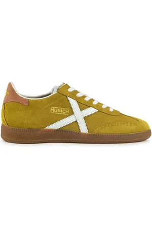 Munich Buty, Mężczyzna, Żółty, 45 EU, Ikoniczny Barru Urban Style Sneaker