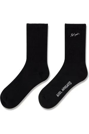 Axel Arigato Bielizna, unisex, Czarny, M, Scribble Tube Socks