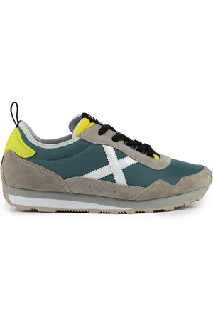 Munich Buty, Mężczyzna, Wielobarwność, 40 EU, Zamsz, Zielone Heritage Sneaker