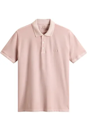 Woolrich Koszulki, Mężczyzna, Różowy, XL, Bawełna, Klasyczna koszulka polo na lato