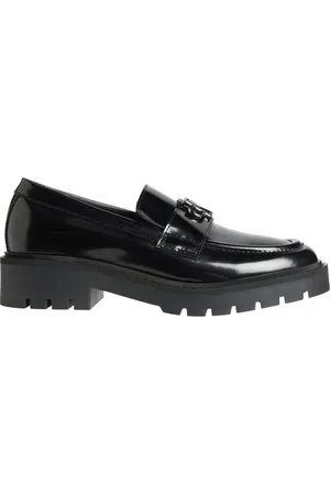 Calvin Klein Buty, Kobieta, Czarny, 37 EU, Czarne Buty Combat dla Kobiet