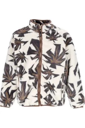 Huf Bluzy, Mężczyzna, Wielobarwność, S, Kurtka Sherpa Teddy Bear z zamkiem