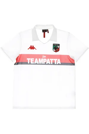 Kappa Koszulki, Mężczyzna, Wielobarwność, S, Koszulka Polo Vintage Milan Biała