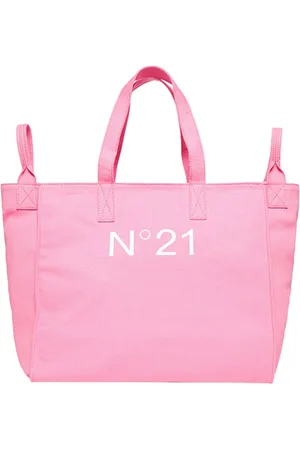 Nº21 Torebki, Kobieta, Różowy, ONE SIZE, Różowa Błyszcząca Torebka