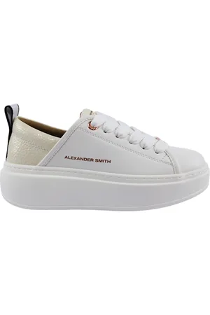 Alexander Smith Buty, Kobieta, Biały, 39 EU, Białe High Wembley Sneakers