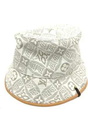 LOUIS VUITTON Pre-owned, Kobieta, Beżowy, ONE SIZE, Bawełna, Pre-owned Cotton hats