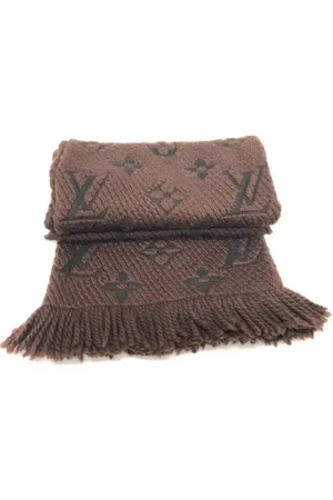 LOUIS VUITTON Pre-owned, Kobieta, brązowy, ONE SIZE, Wełna, Pre-owned Wool scarves
