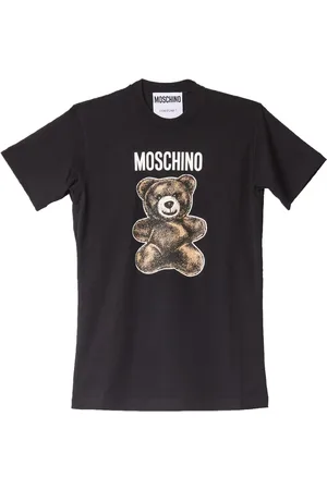 Moschino Koszulki, Kobieta, Czarny, XL, Koszulka Adrian Bear