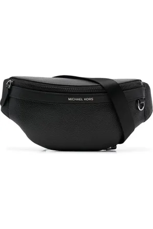 Michael Kors Torebki, Mężczyzna, Czarny, ONE SIZE, Czarna Hip Bag dla Mężczyzn