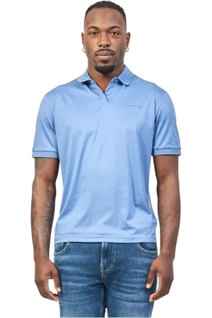 John Richmond Koszulki, Mężczyzna, Niebieski, 2XL, Turkusowa Klasyczna Koszulka Polo