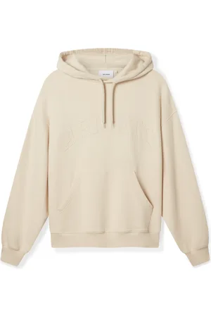 Axel Arigato Bluzy, Mężczyzna, Beżowy, M, Bawełna, Motto Hoodie