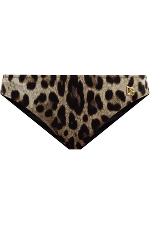 Dolce & Gabbana Stroje kąpielowe, Kobieta, brązowy, L, Nylon, Slip Bikini