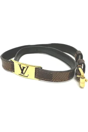 LOUIS VUITTON Pre-owned, Kobieta, brązowy, ONE SIZE, Bawełna, Pre-owned Cotton belts