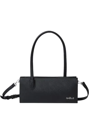 GAËLLE Torebki, Kobieta, Czarny, ONE SIZE, Czarna Torba na Ramię Elegancki Styl