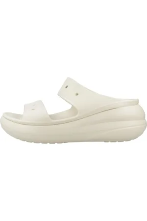 Crocs Buty, Kobieta, Beżowy, 39 EU, Crush Sandal Sliders