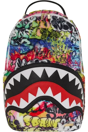 Sprayground Torebki, unisex, Wielobarwność, ONE SIZE, Poliester, Plecak Graffiti Faux Fur