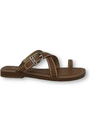Michael Kors Buty, Kobieta, brązowy, 36 EU, Japonki Ashton Flat